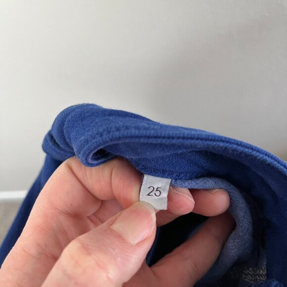 Victoria Beckham Womens Colbalt Blue Mide Rise Skinny Jeans Size 25 designer - Picture 13 of 13